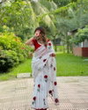 Vivera Designer Pure Soft Chanderi Cotton Readymade Blouse Sarees Wholesale Shop In Surat
